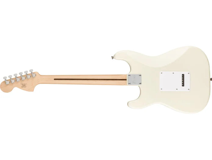 Fender Squier Affinity Stratocaster el-gitar startpakke (Olympic White)