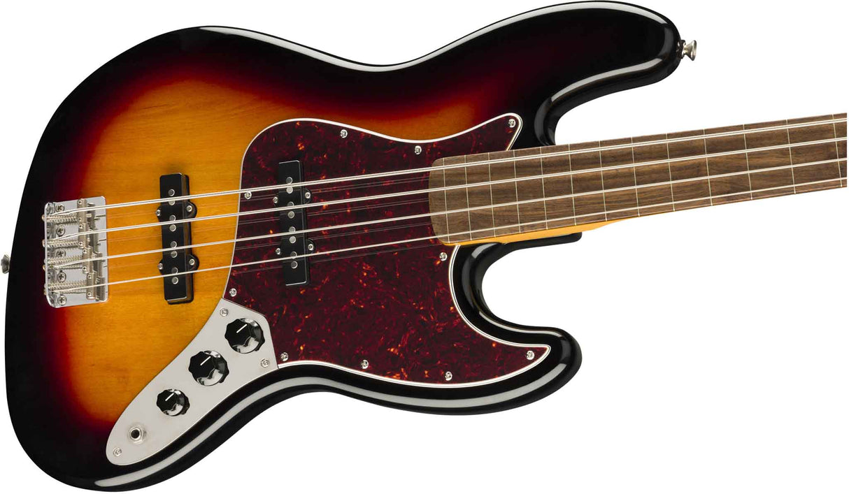Fender Squier Classic Vibe '60s Jazz Electric Bass Fretless ( Sunburst )
