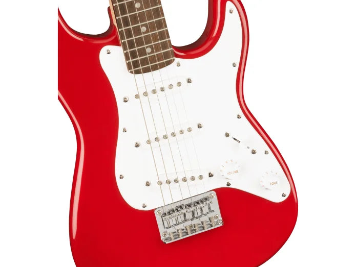 Fender Squier Mini Stratocaster el-gitar startpakke (Dakota Red)