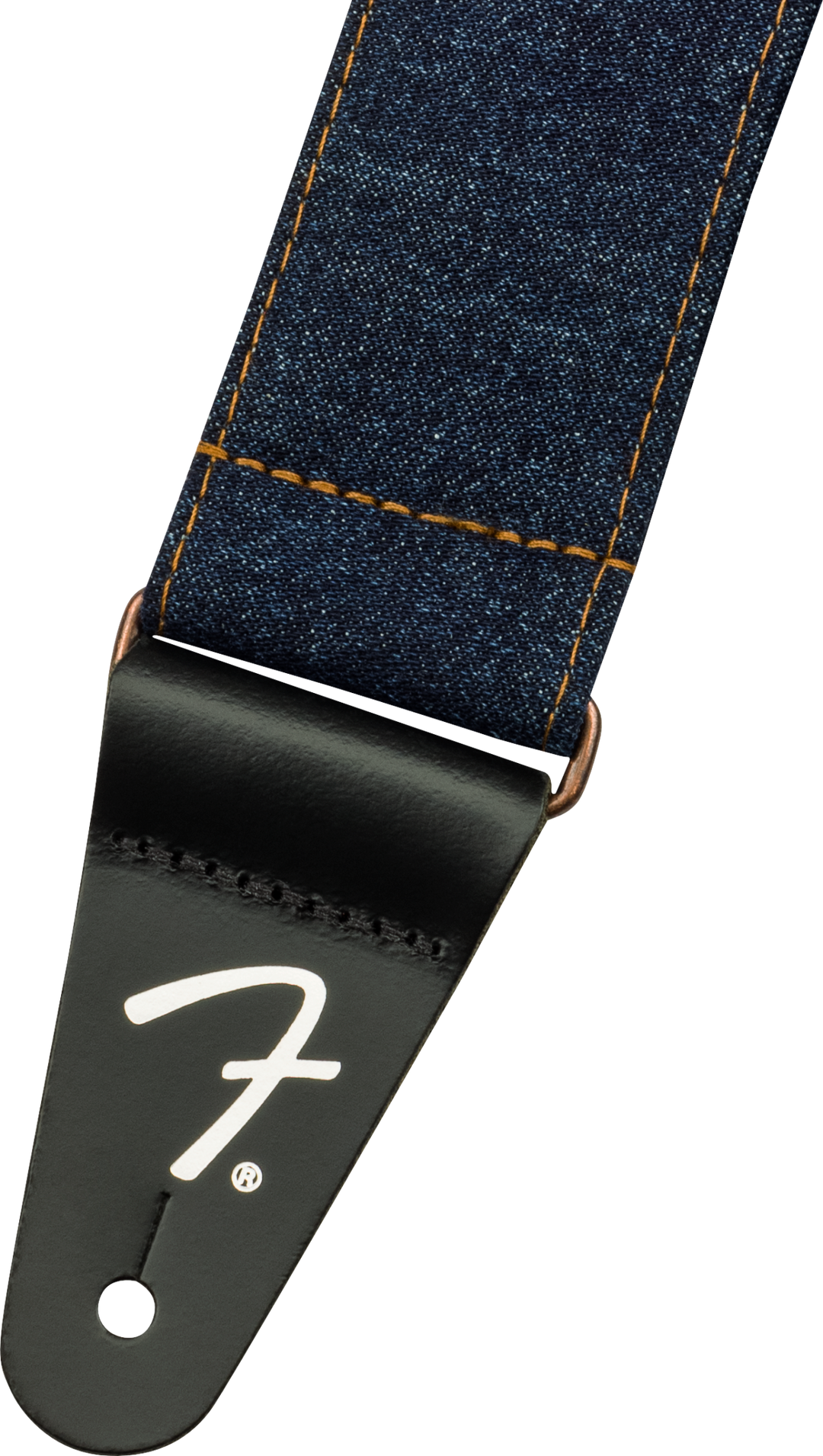 Fender x Wrangler Denim gitarstropp (Mørk Indigo, 2")