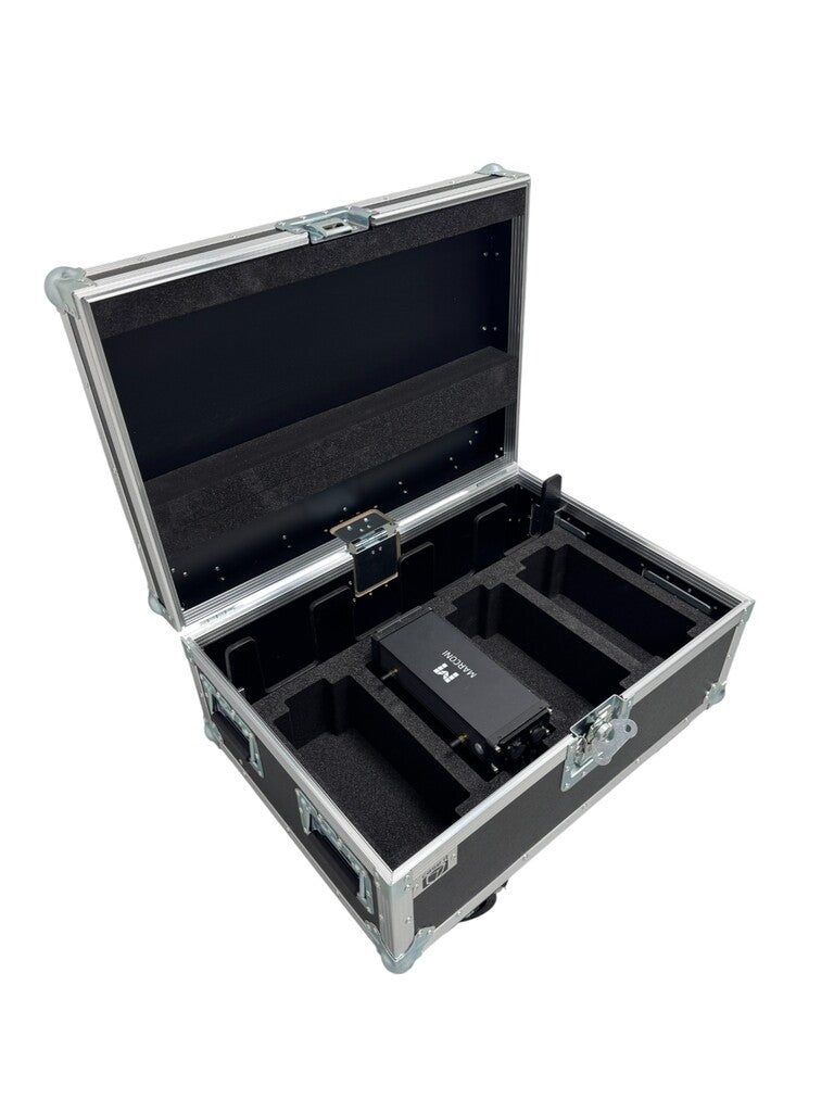 Marconi Flightcase til 4 X Apollo batterilampe