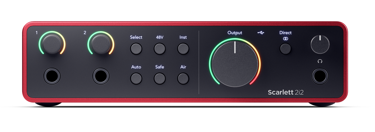 Focusrite Scarlett 2i2 4. generasjons lydkort