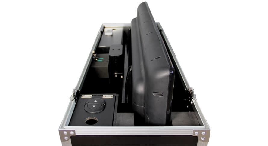 Gator G-TOUR ELIFT 55 flightcase med elektrisk skjermløft