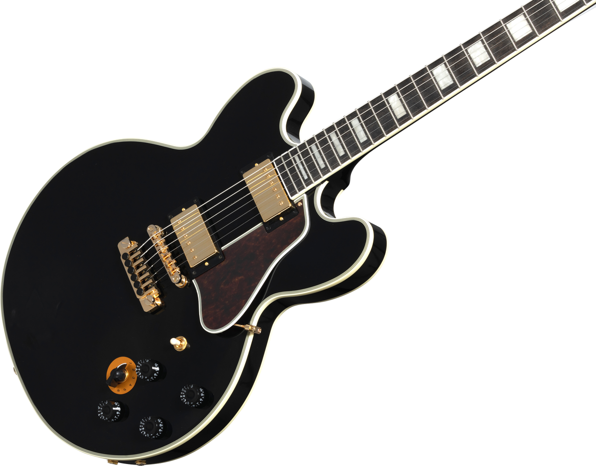 Epiphone BB King Lucille elektrisk gitar Inkl. EpiLite-deksel ( Ebony )