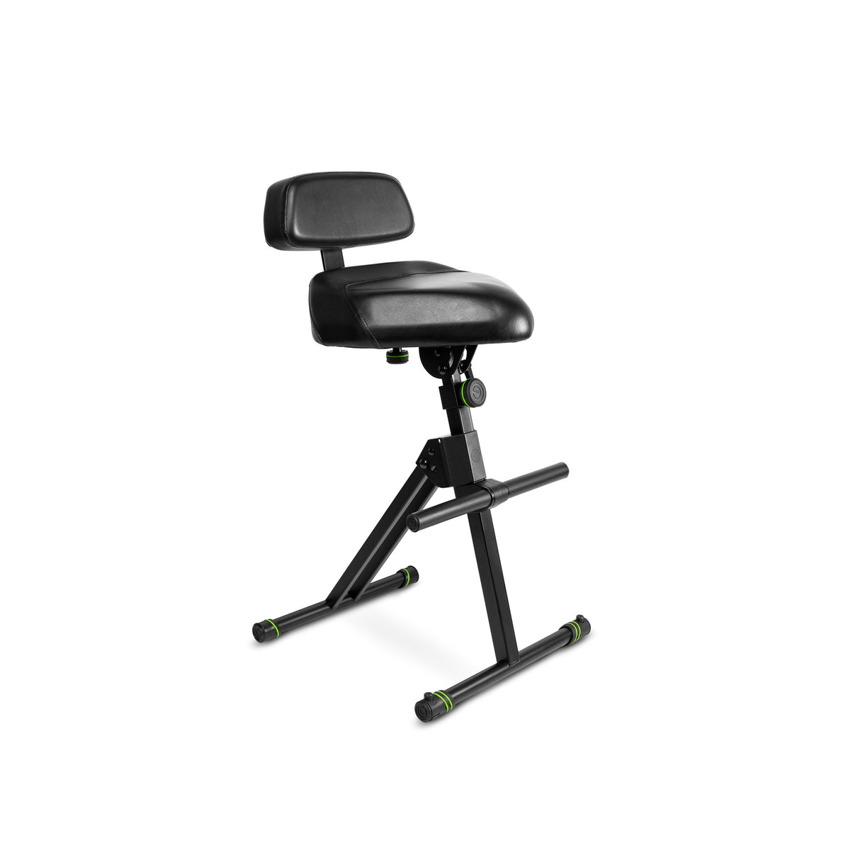 Gravity FM SEAT1 BR - Høydejusterbar krakk med fot- og ryggstøtte