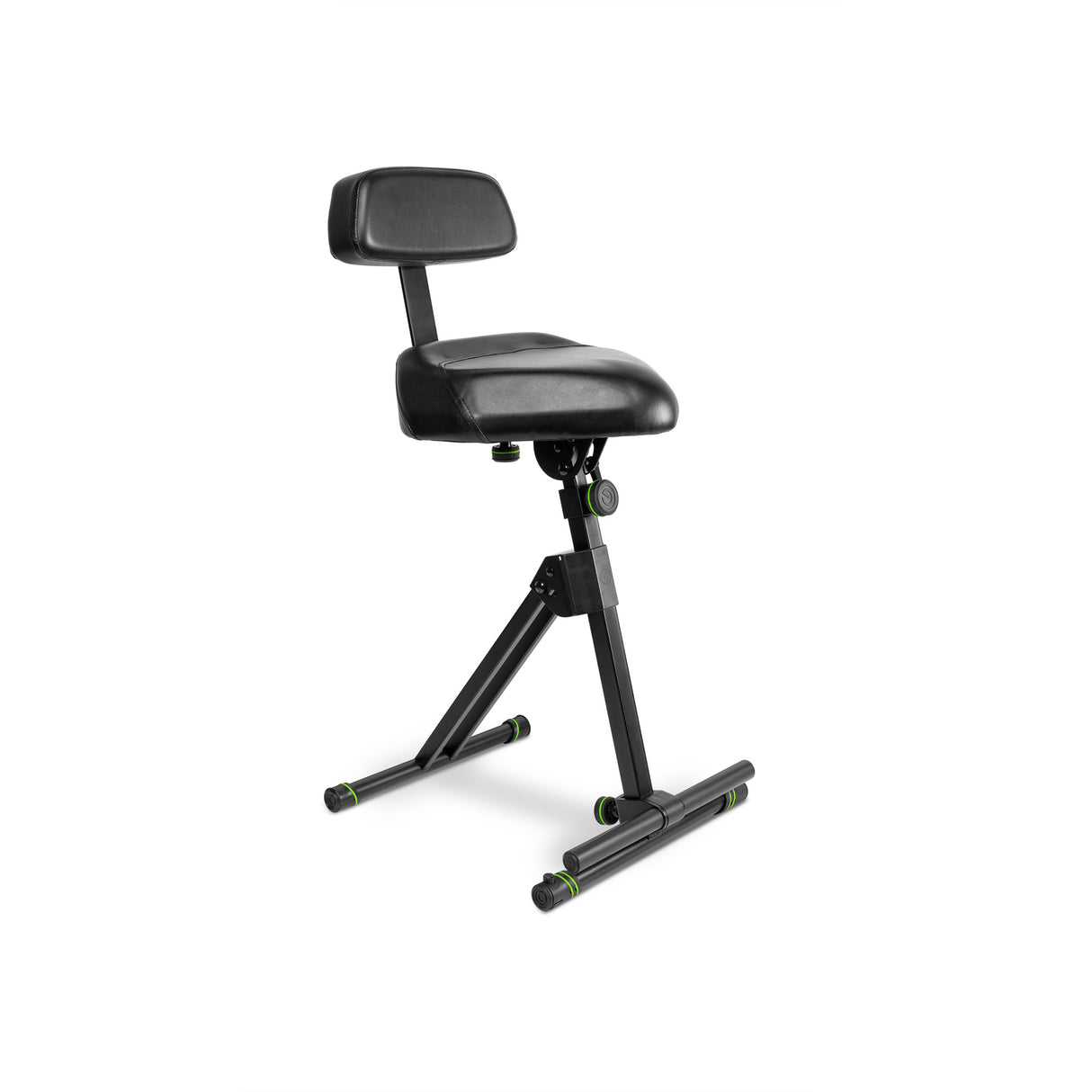 Gravity FM SEAT1 BR - Høydejusterbar krakk med fot- og ryggstøtte