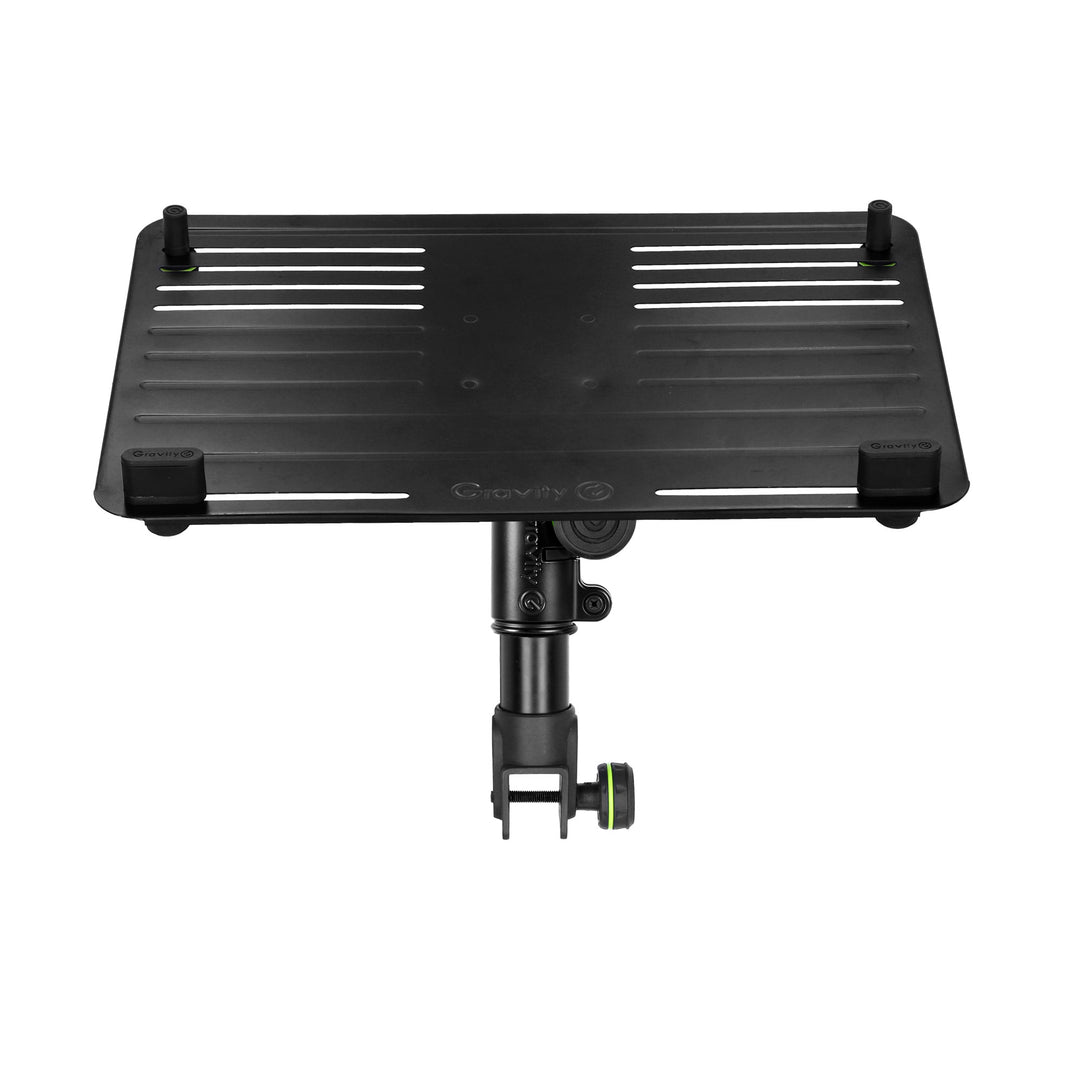 Gravity FT 01 LT T B – Fleksibelt laptopbrett til DJ-bord
