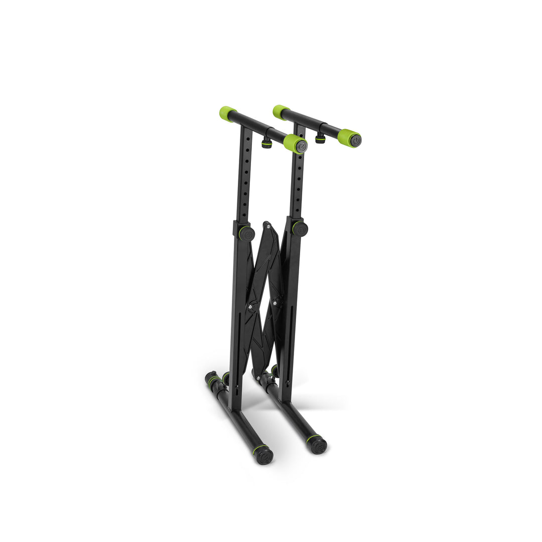 Gravity KS AKS 01 B - Sammenleggbart keyboardstativ med saksemekanisme