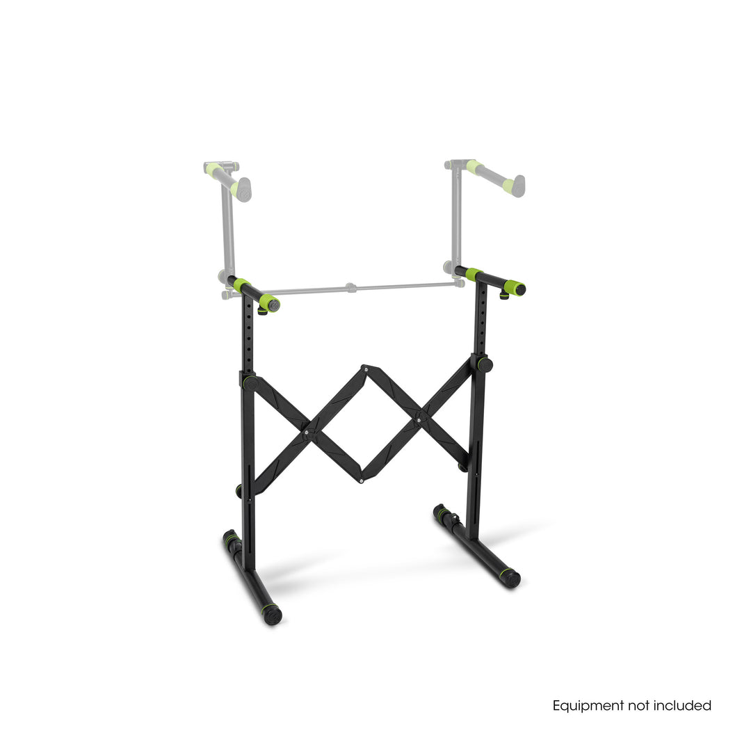 Gravity KS AKS 01 B - Sammenleggbart keyboardstativ med saksemekanisme