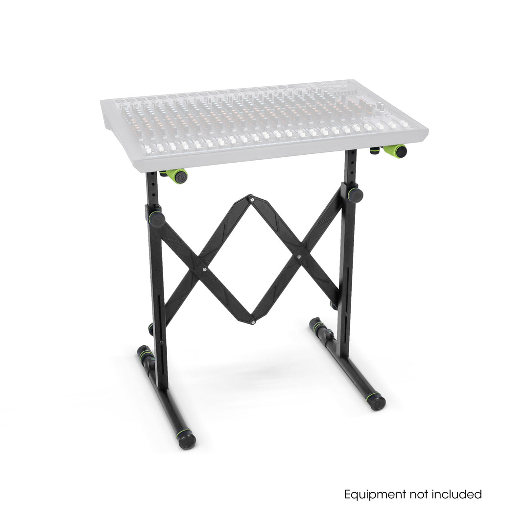 Gravity KS AKS 01 B - Sammenleggbart keyboardstativ med saksemekanisme