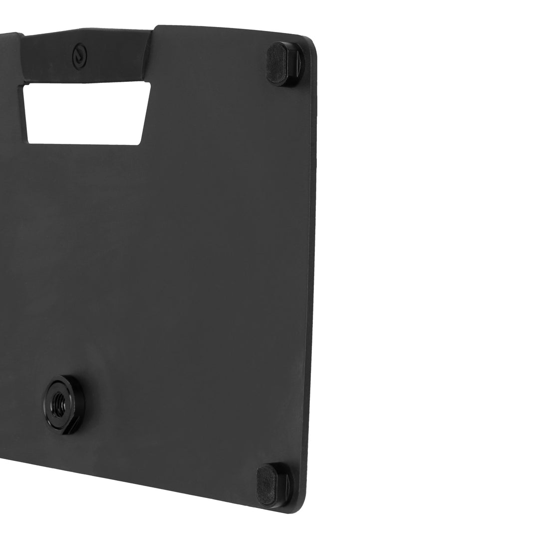 Gravity LTS T 02 B - Universelt laptopstativ med justerbare holdepinner og stålbase, svart