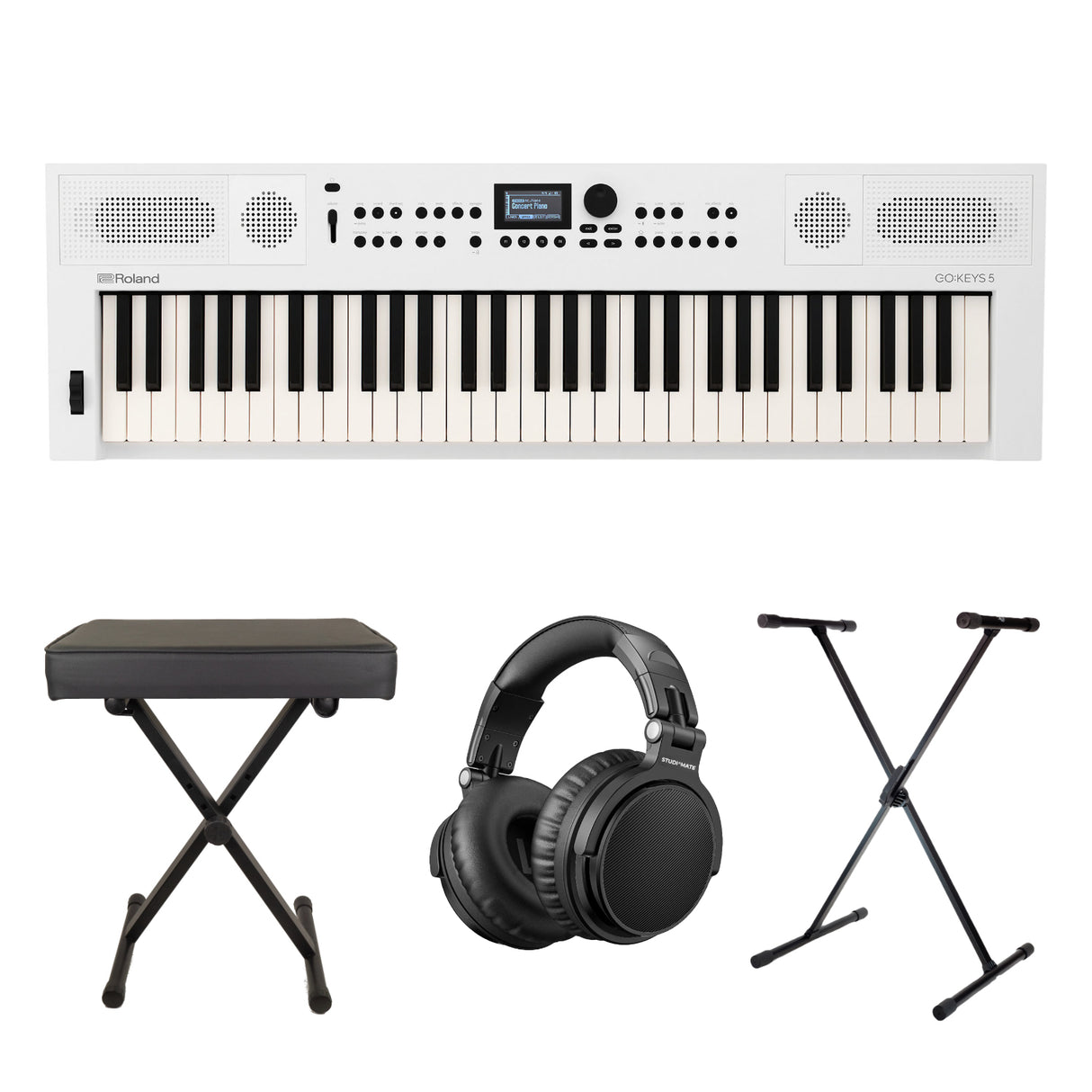 Roland GO:KEYS 5 startpakke (hvit)