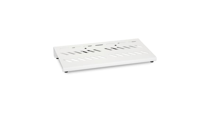 Gator GPB-BAK-WH pedalbrett i aluminium, hvitt