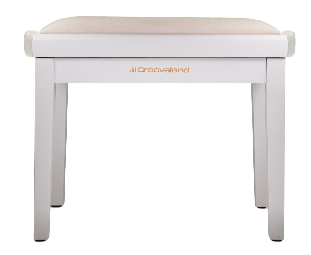 Grooveland KB200 Pianokrakk (Matt Hvit)