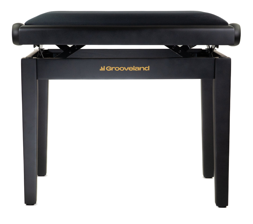 Grooveland KB200 Pianokrakk (Matt Svart)