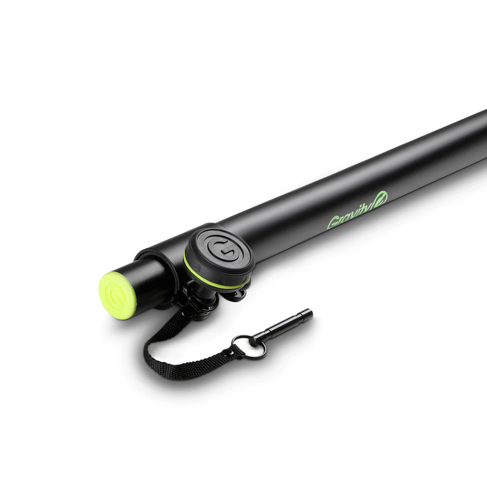 Gravity SP 2342 B - Justerbar høyttalerstang 35 mm til M20, 1800 mm