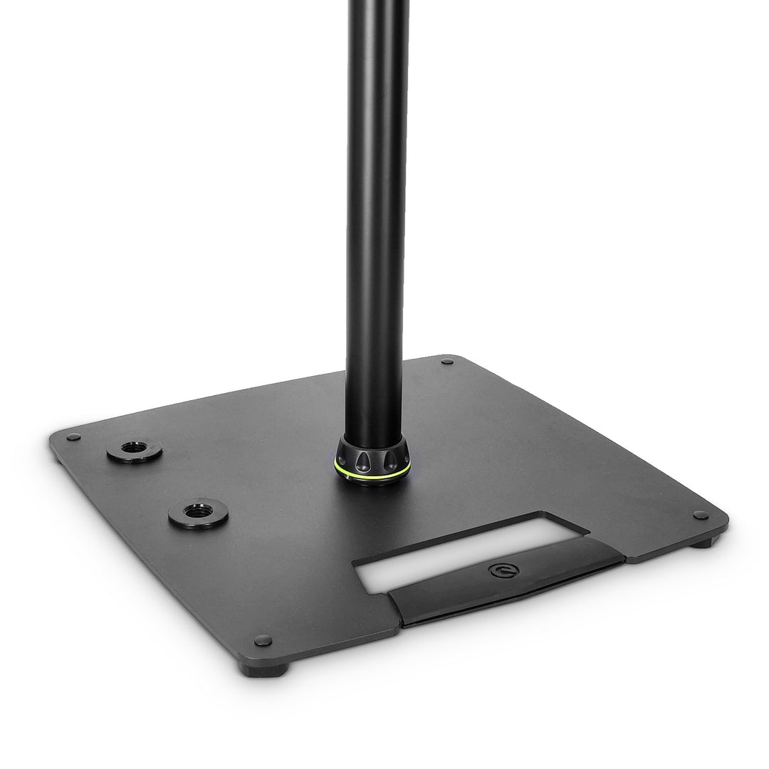 Gravity SP 3202 CS B - Høyttalerstativ for studiomonitor med firkantet stålbase