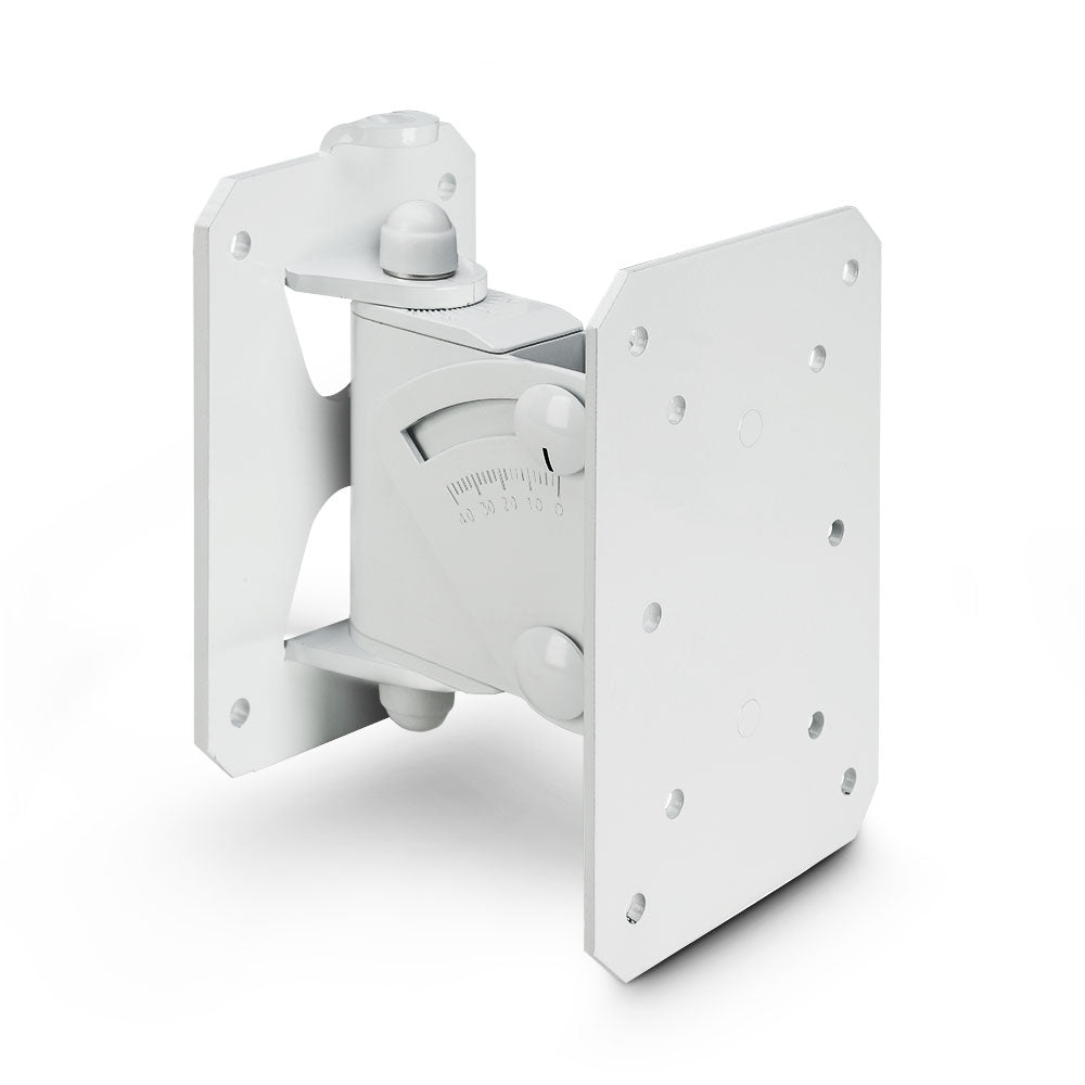 Gravity SP WMBS 20 W - Veggfeste med vippe- og dreiefunksjon for høyttalere opptil 20 kg, hvit
