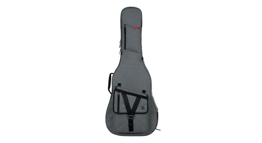 Gator GT-ACOUSTIC-GRY gig bag til western-gitar, grå