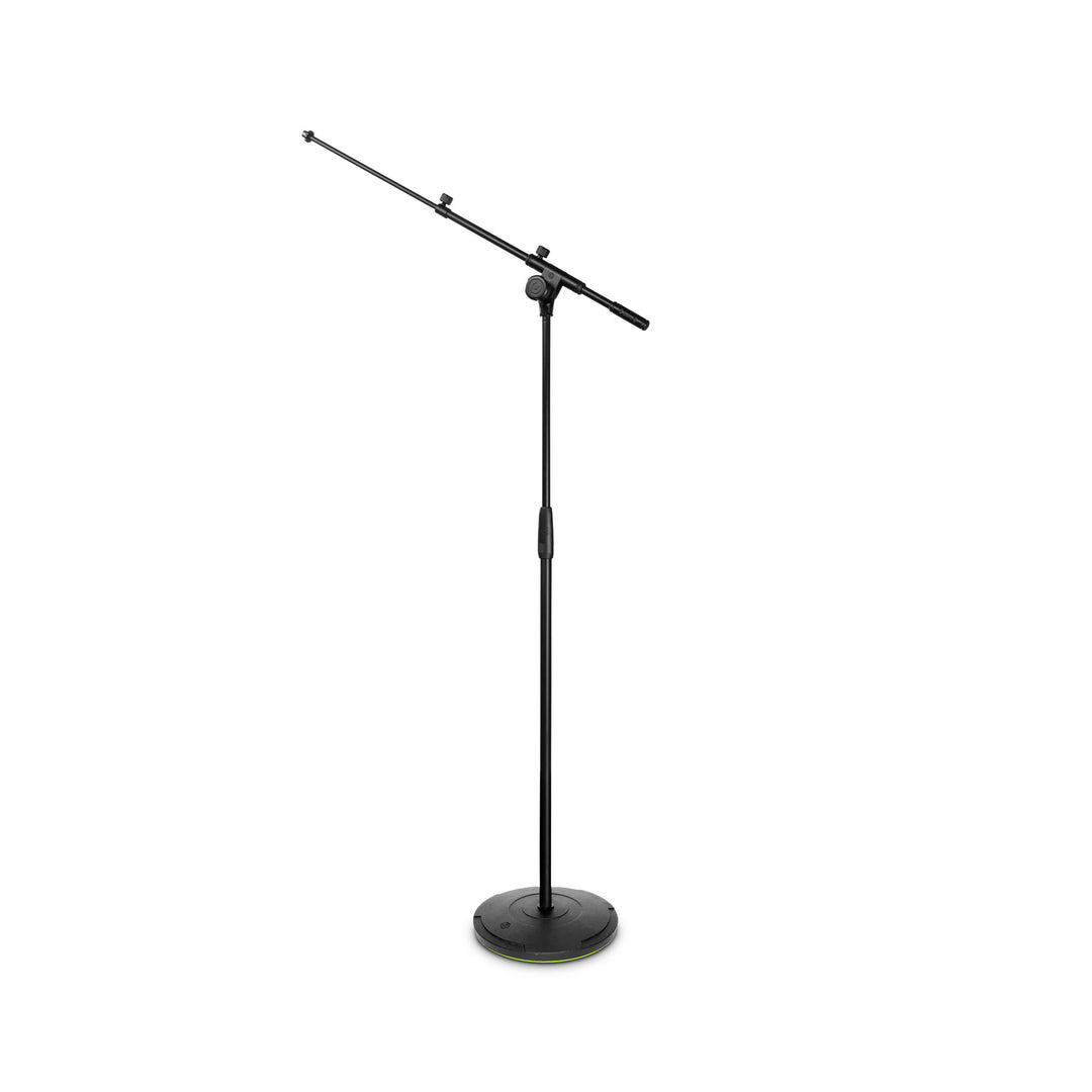 Gravity TMS 2322 – Mikrofonstativ i Touring-serien med rund base og 2-punktsjustering, teleskopisk bomstang
