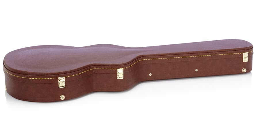 Gator GW-335-BROWN trekasse til semi-hollow, brun
