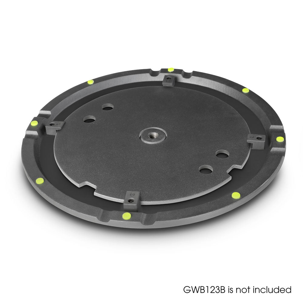 Gravity WB 123 WPB - Vektplate for rund høyttalerstangfot Art. Nr. GWB123B