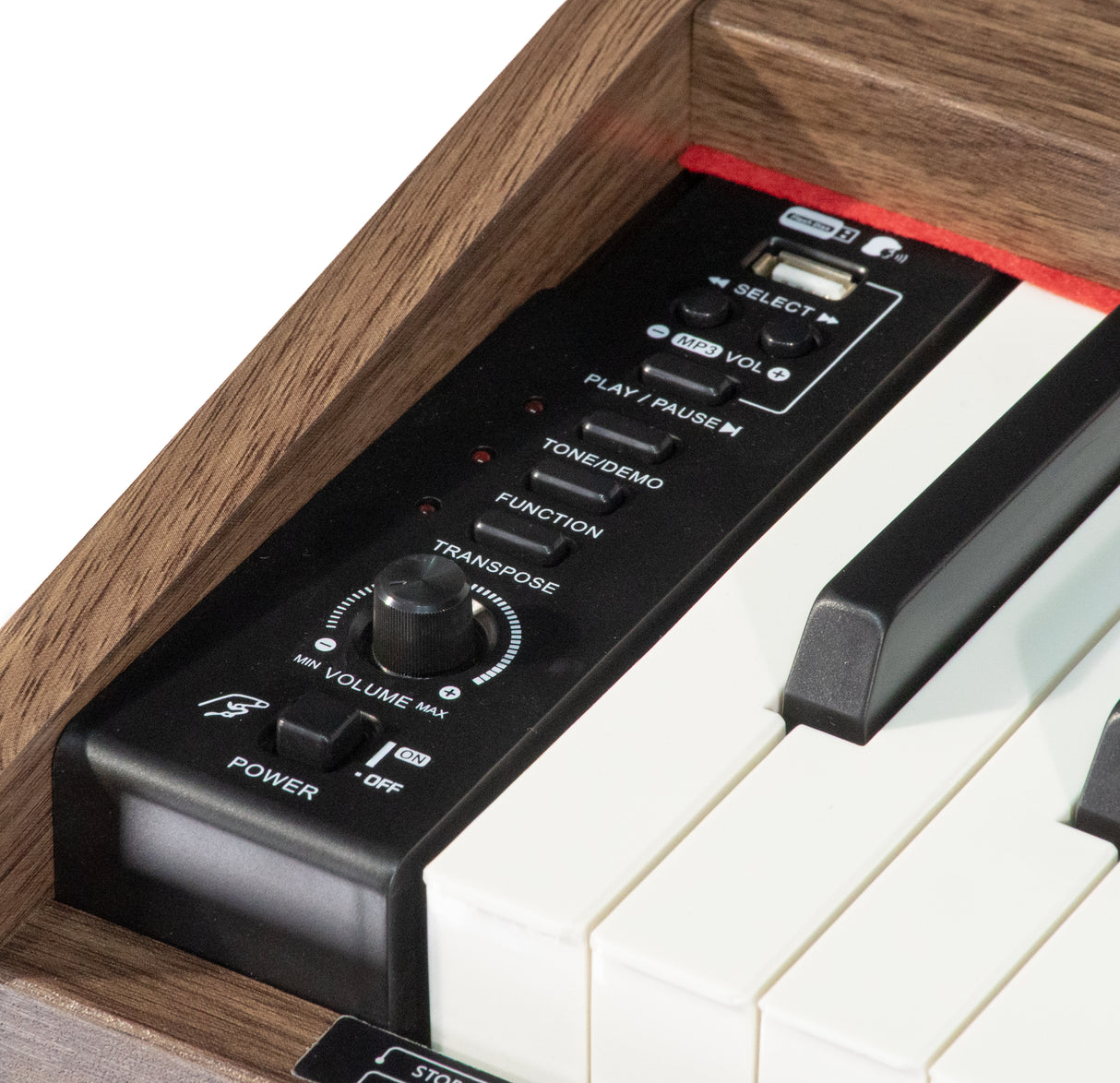 Grooveland DDP-140 El Piano (Natur) Bundle