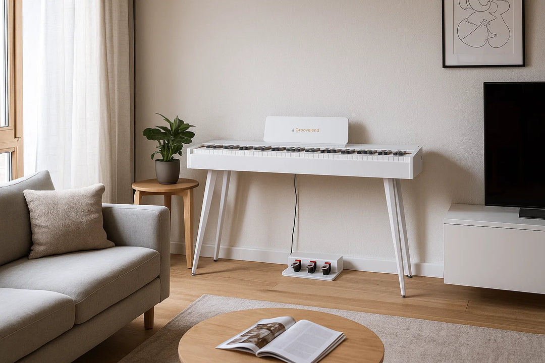 Grooveland DDP-140 El Piano (Hvit)