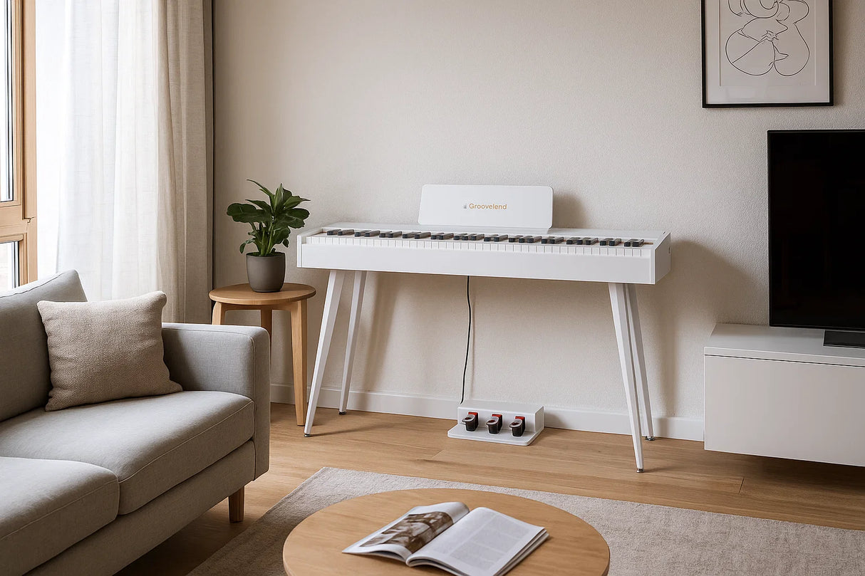 Grooveland DDP-140 El Piano (Hvit)