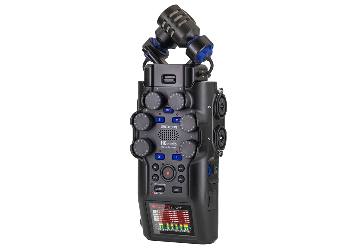 Zoom H6studio digital opptaker