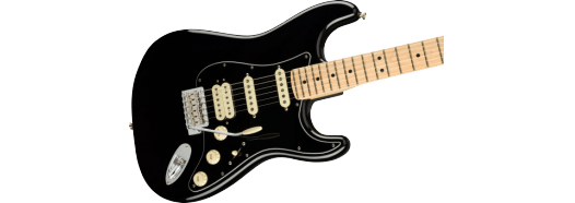 Fender American Performer Stratocaster HSS elektrisk gitar (svart)