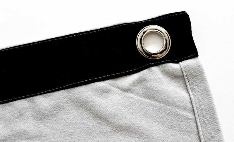 Molton Back-teppe med øyne (lys grå)