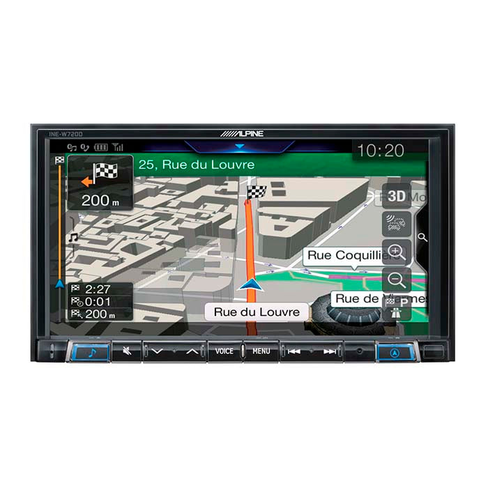 Alpine INE-W720D 2-DIN multimedia-navigasjon