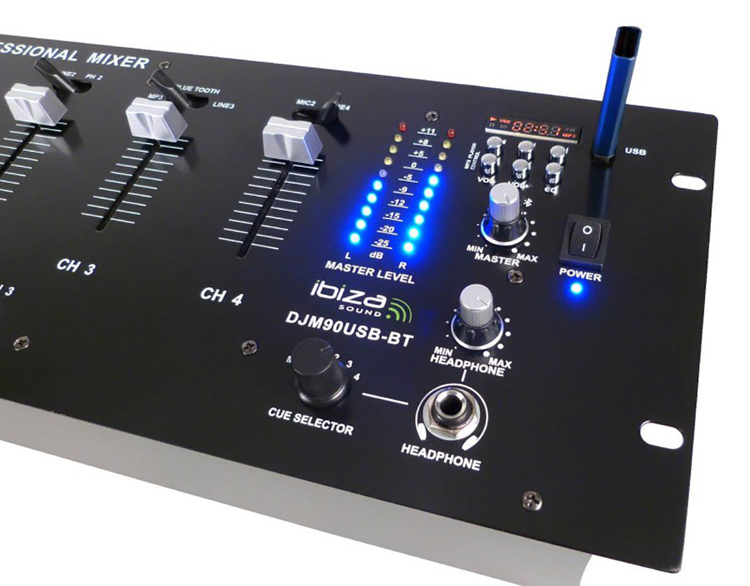 Ibiza DJM90 USB-BT-mikser