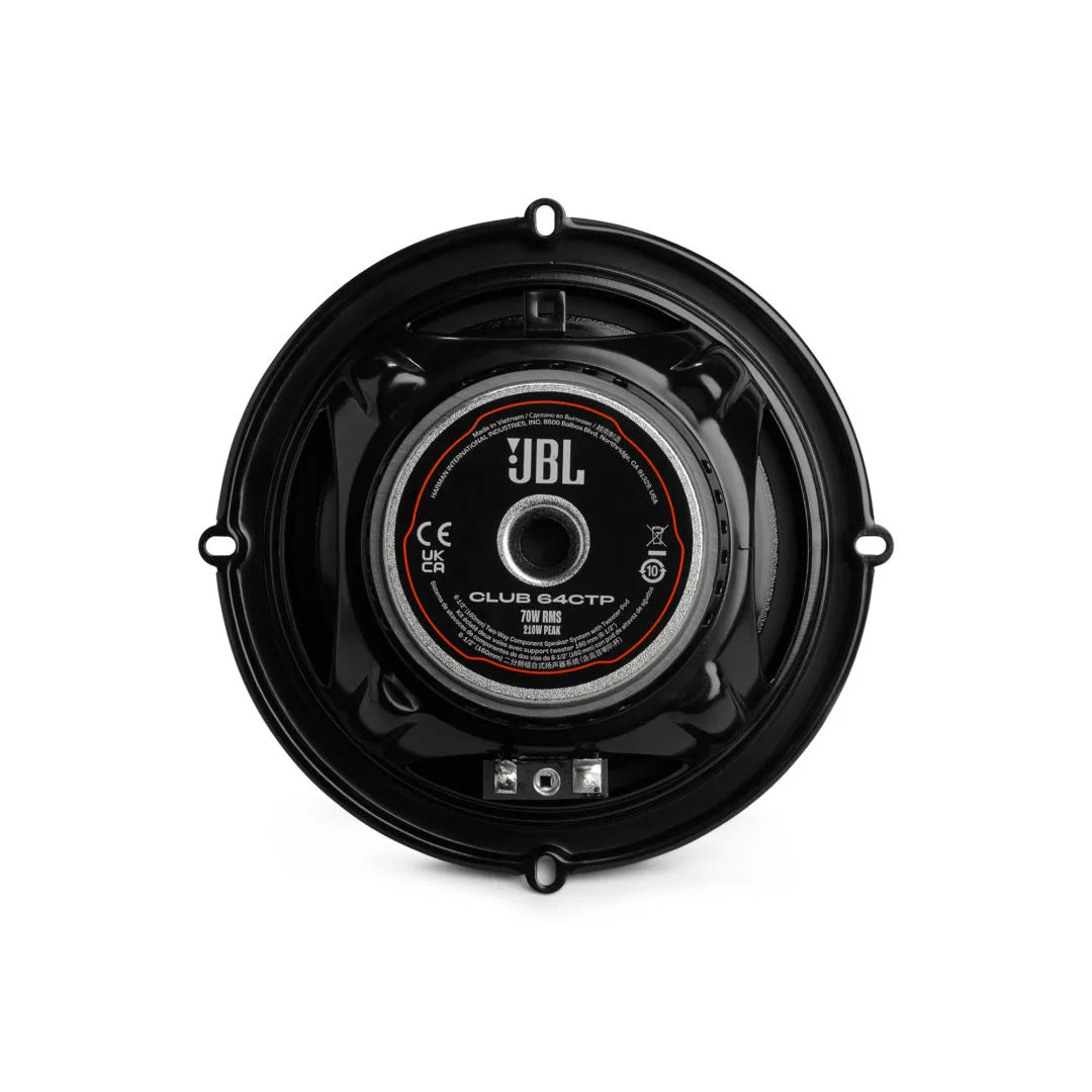 JBL Club 64CTP 6,5" komponentsett med tweeter-pods