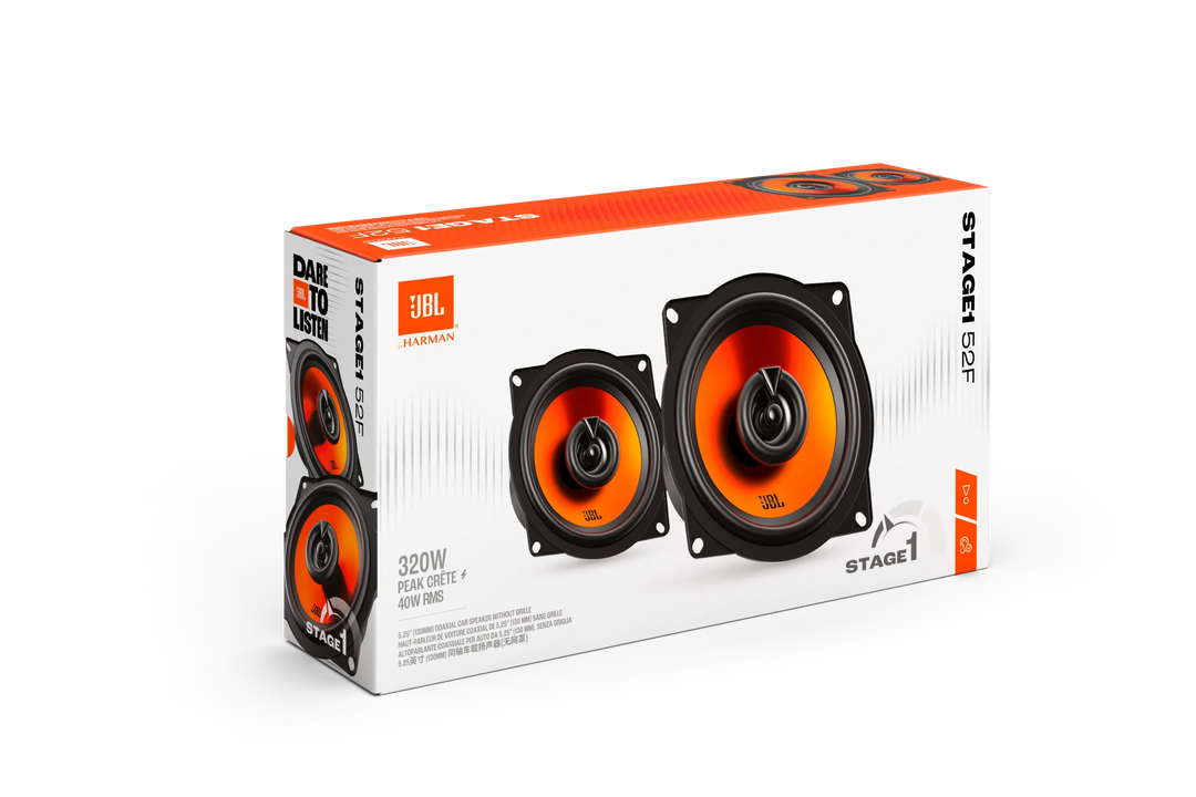JBL Stage1 Gen2 52F 5,25" koaksiale bilhøyttalere
