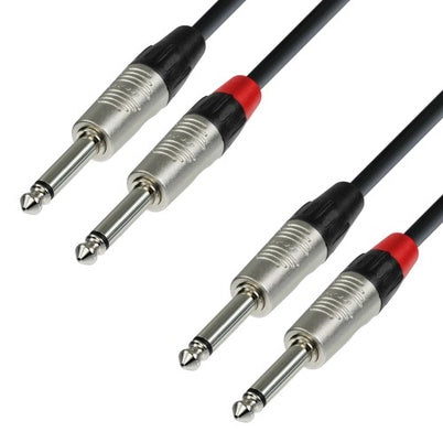 6,3 mm stereojackkabel (6m)