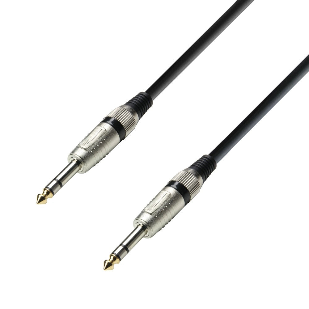 Adam Hall 6,3 mm Jack stereo til 6,3 mm Jack stereo (3 meter)