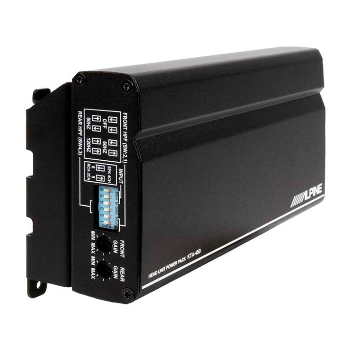 Alpine KTA-450 tilleggsforsterker til ilx-w650bt, W690D