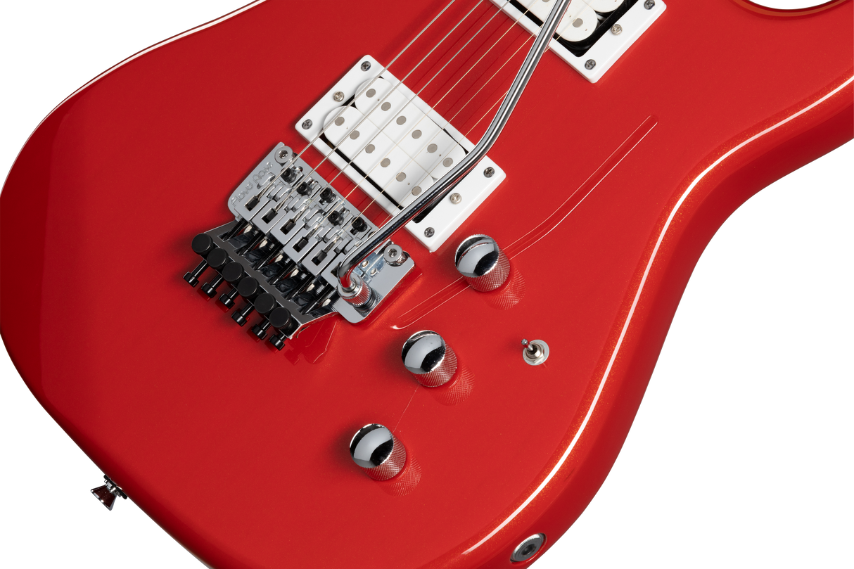 Kramer Guitars Pacer Classic FR Spesial elektrisk gitar ( Scarlet Red Metallic )