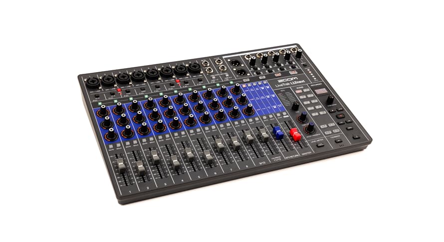 Zoom LiveTrak L12next digitale miksere og opptaker