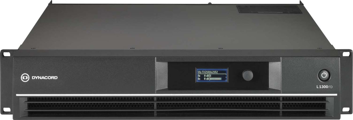 Dynacord L1300FD digital forsterker (2x650W, DSP)