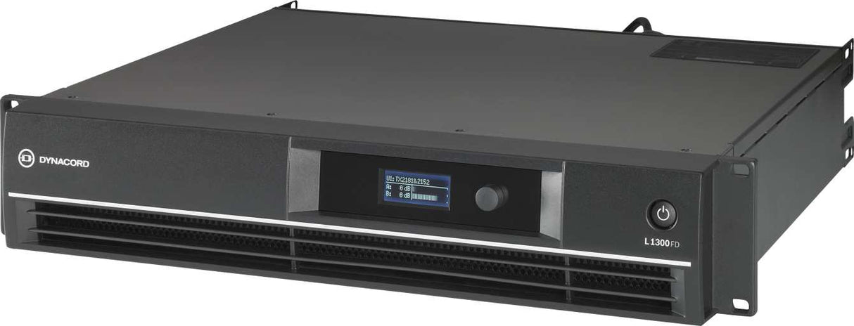 Dynacord L1300FD digital forsterker (2x650W, DSP)