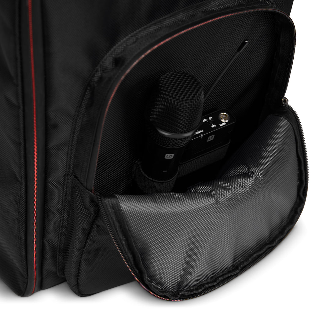 LD Systems ANNY® 8 RYGSÆK - Beskyttende ryggsekk for transport og bruk av ANNY® 8 på farten