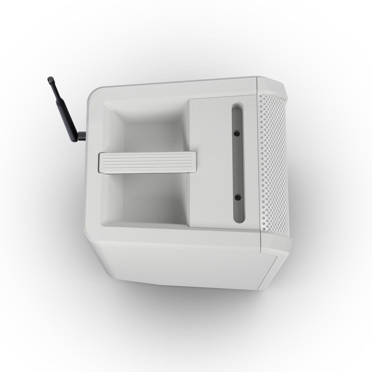 LD Systems ANNY® 8 BPH B5 W - Bærbar batteridrevet Bluetooth® PA-høyttaler med mikser og 1x headset-mikrofon (inkl. bodypack), Pure White