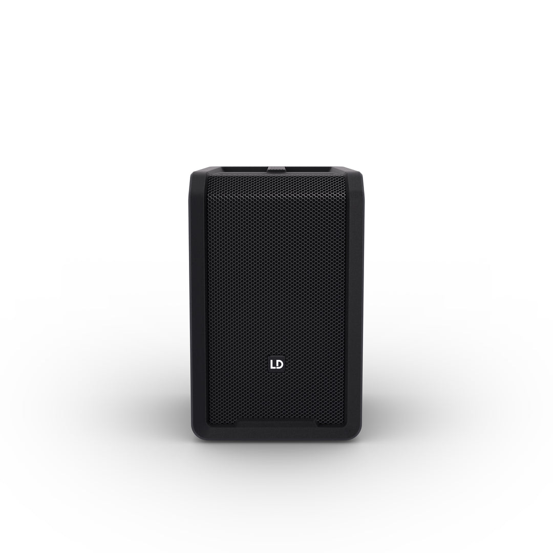 LD Systems ANNY® 8 - Bærbar, batteridrevet Bluetooth® PA-høyttaler med mixer, Stage Black