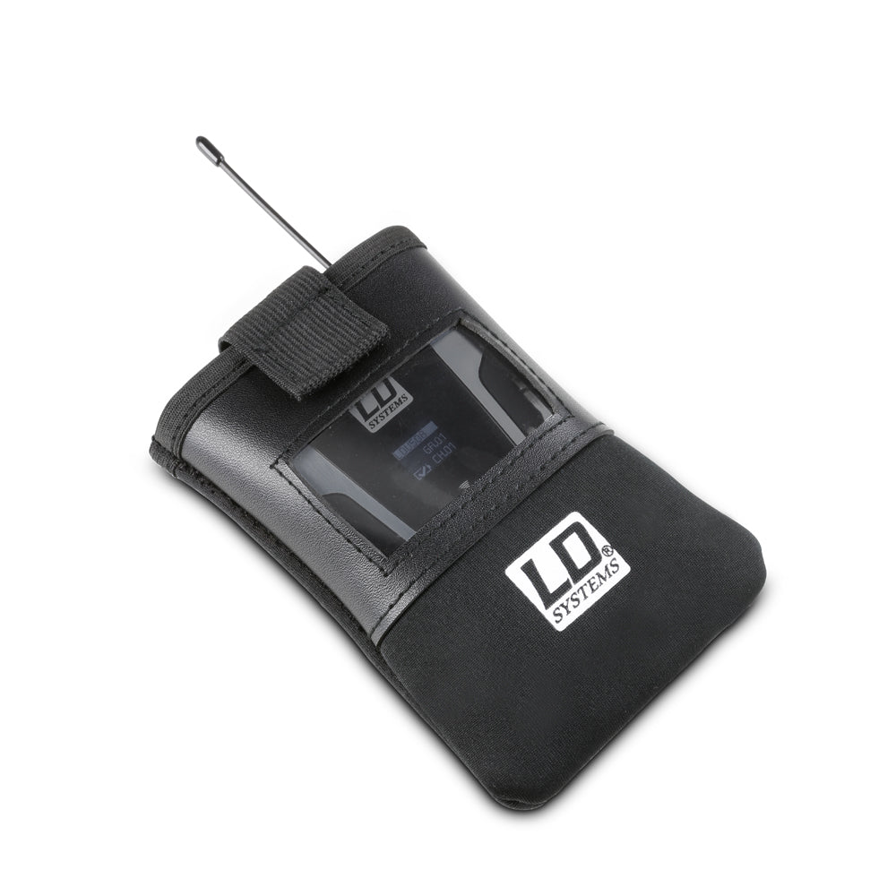 LD Systems BP POCKET 2 - Veske til bodypack-sender med gjennomsiktig vindu