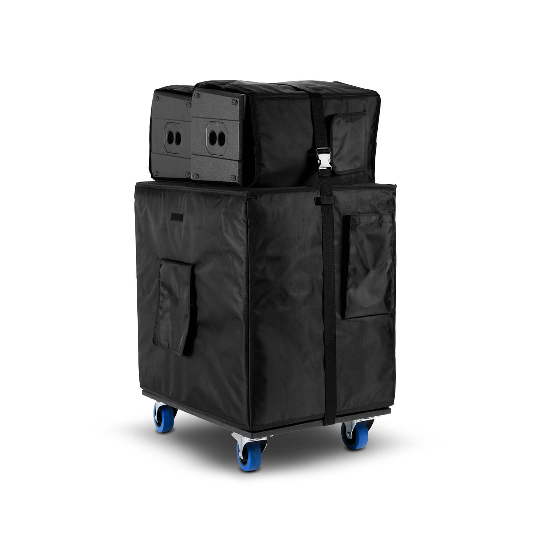 LD Systems DAVE 18 G4X BAG SET - Transportsett med hjulplate og beskyttelsestrekk til DAVE 18 G4X