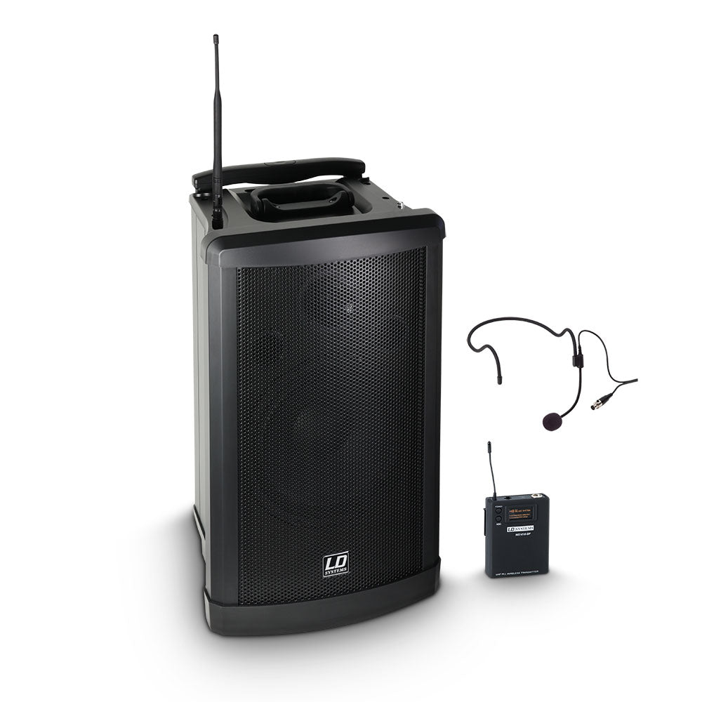 LD Systems Roadman 102 HS B6 - Bærbar PA-høyttaler med headset