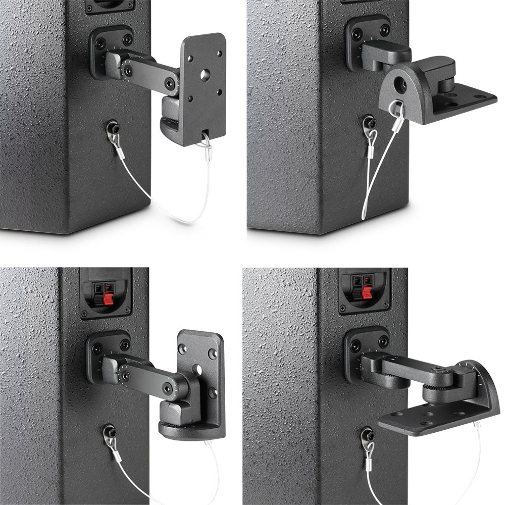 LD Systems SAT 442 G2 - 4 x 4" passiv installasjonshøyttaler, svart
